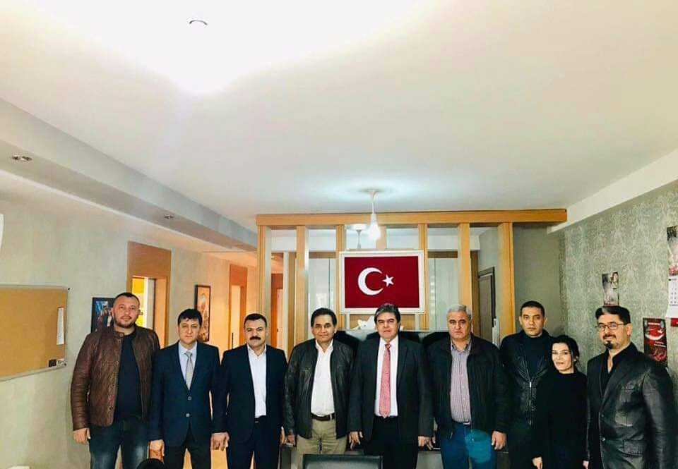 MİLLİYETÇİ HAREKET PARTİSİ İL BAŞKANI BÜNYAMİN AVCI DAN  SENDİKAMIZA ZİYARET